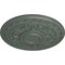 Ekena Millwork Tellson Ceiling Medallion (Fits Canopies up to 6 3/4"), 30 5/8"OD x 2 1/2"P, Cloud Burst Crackle CM30TECBC - alternate 3